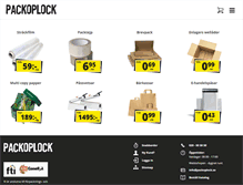 Tablet Screenshot of packoplock.se